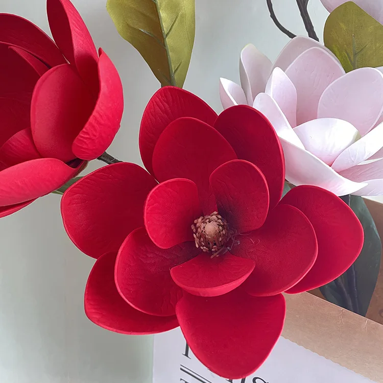 Artificial flower wall New Design Artificial Orchid Artificial Real Touch Green Orchids With Grass Preserved flower