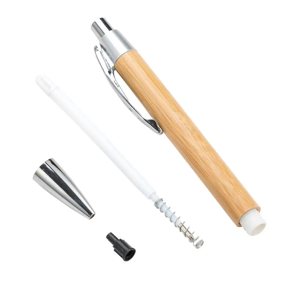 Customized eco friendly wood pen bamboo ballpoint pen with printed logo