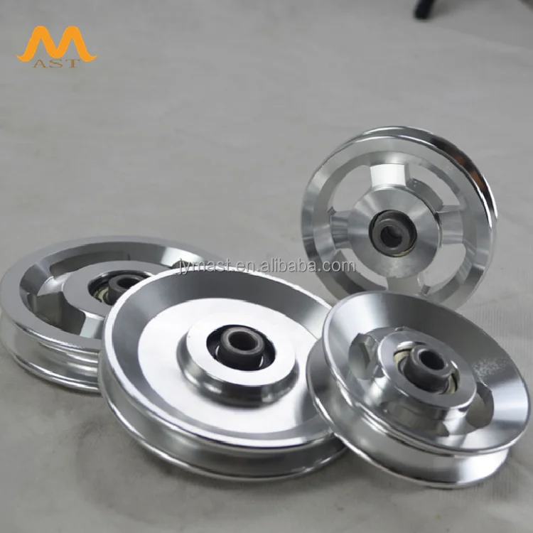 Wholesale Price 88mm Sports Fitness Accessories Gym Equipment Bearing Aluminum Pulley Big Bird Pulley