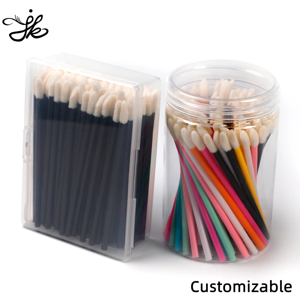 Personalized Makeup Disposable Inter Dental Gross Lip Stick Gloss Wands Brush