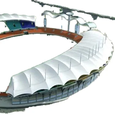 Modern Design PTFE Architectural Membrane Fabric for Outdoor Application for Stadium and Gym Shade Canopy Covering