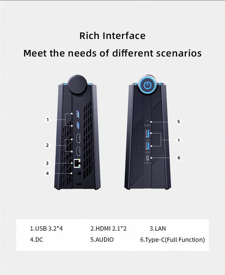 Mini PC Computer Factory Outlet Ce-leron 1037U Win10 Linux NUC Barebone Office Server Business Minipc Small Desktop