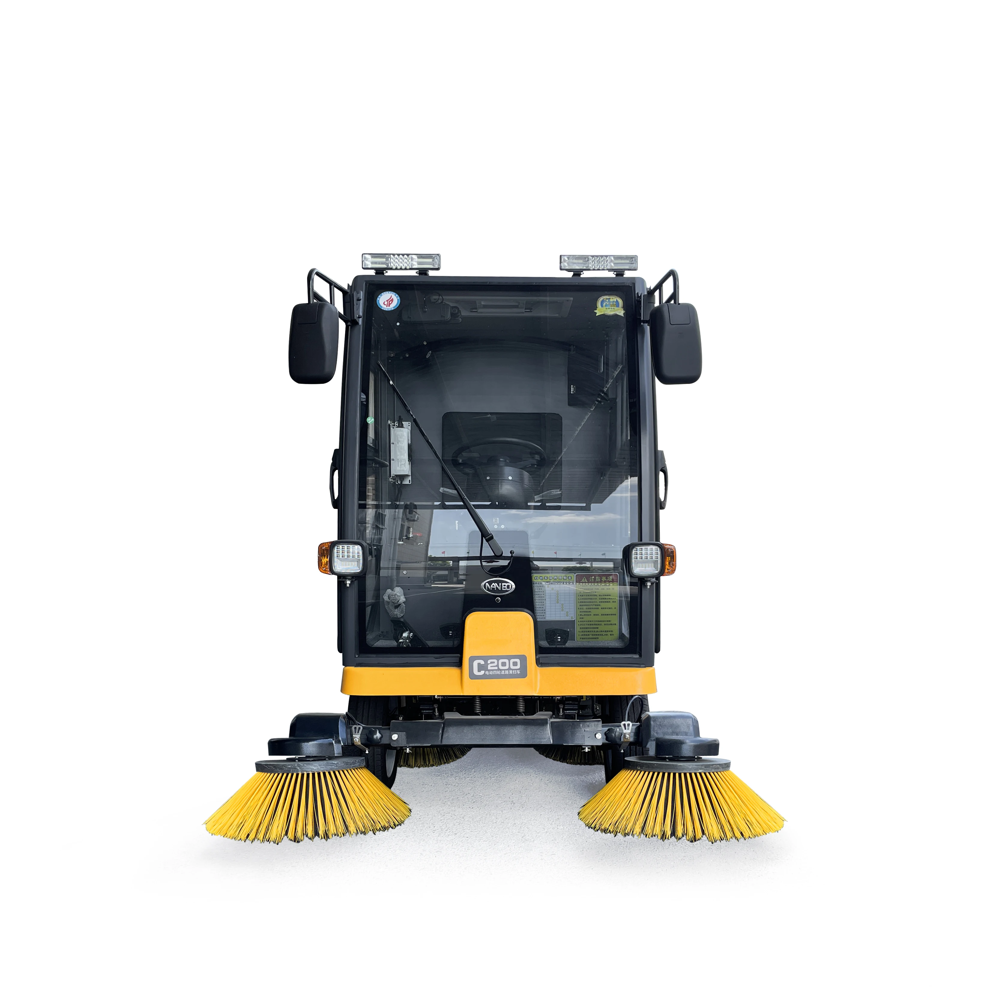 C200 Nanbo Новая небольшая электрическая дорожная уборочная машина цена автомобиля