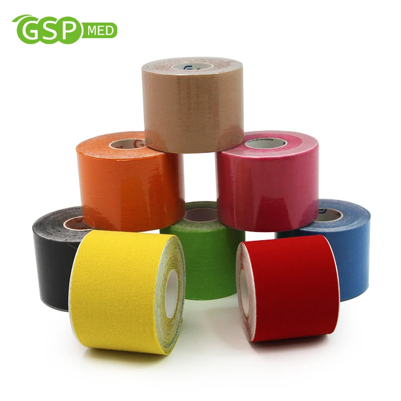 High Quality Buy Precut Sport Rock 5cm Kinesiology Tape Waterproof With Logo