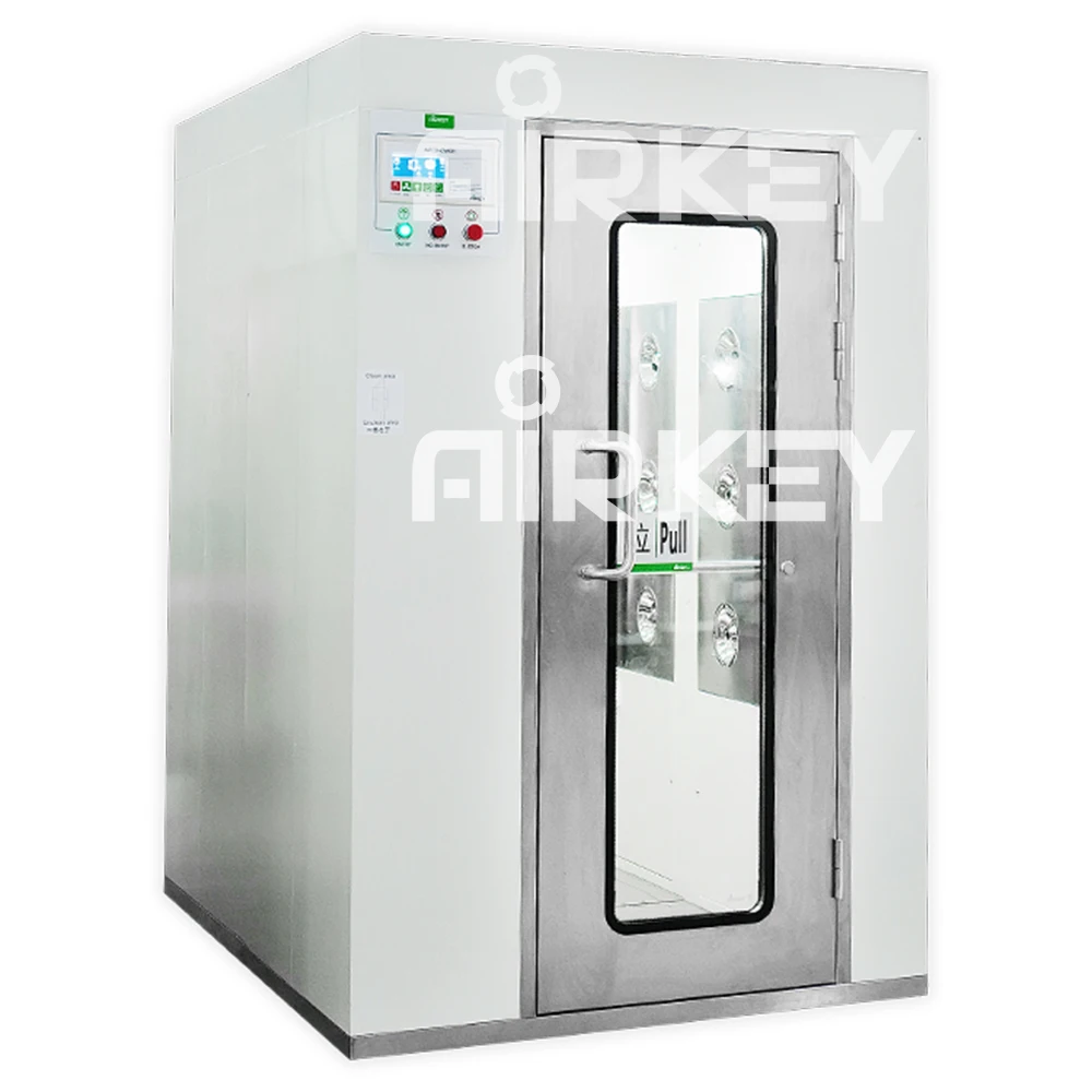 Automatic Air Shower With Electrion Interlock Doors Air Shower For Dust-free and Sterile