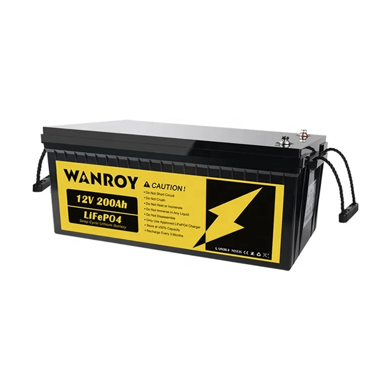 Dropshipping 12V 100Ah 200Ah LiFePo4 Battery Pack Built-in BMS Lithium Iron Phosphate Batteries for Golf Cart Solar