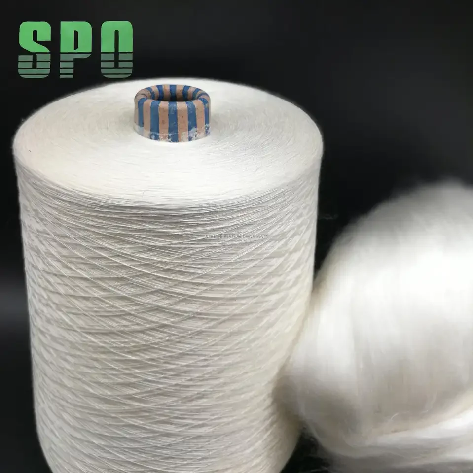 Raw Mulberry Yarn Silk for Weaving or Knitting 3A 4A 5A 6A 20 22D 27 29D Ring Embroidery OEM Anti Technics Item Style Pattern