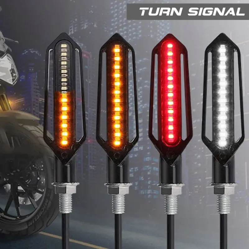 Hot Sales Flowing Flashing Running Dynamic LED Tail Light Indicator Sequential LED Motorcycle Turn Signal Light