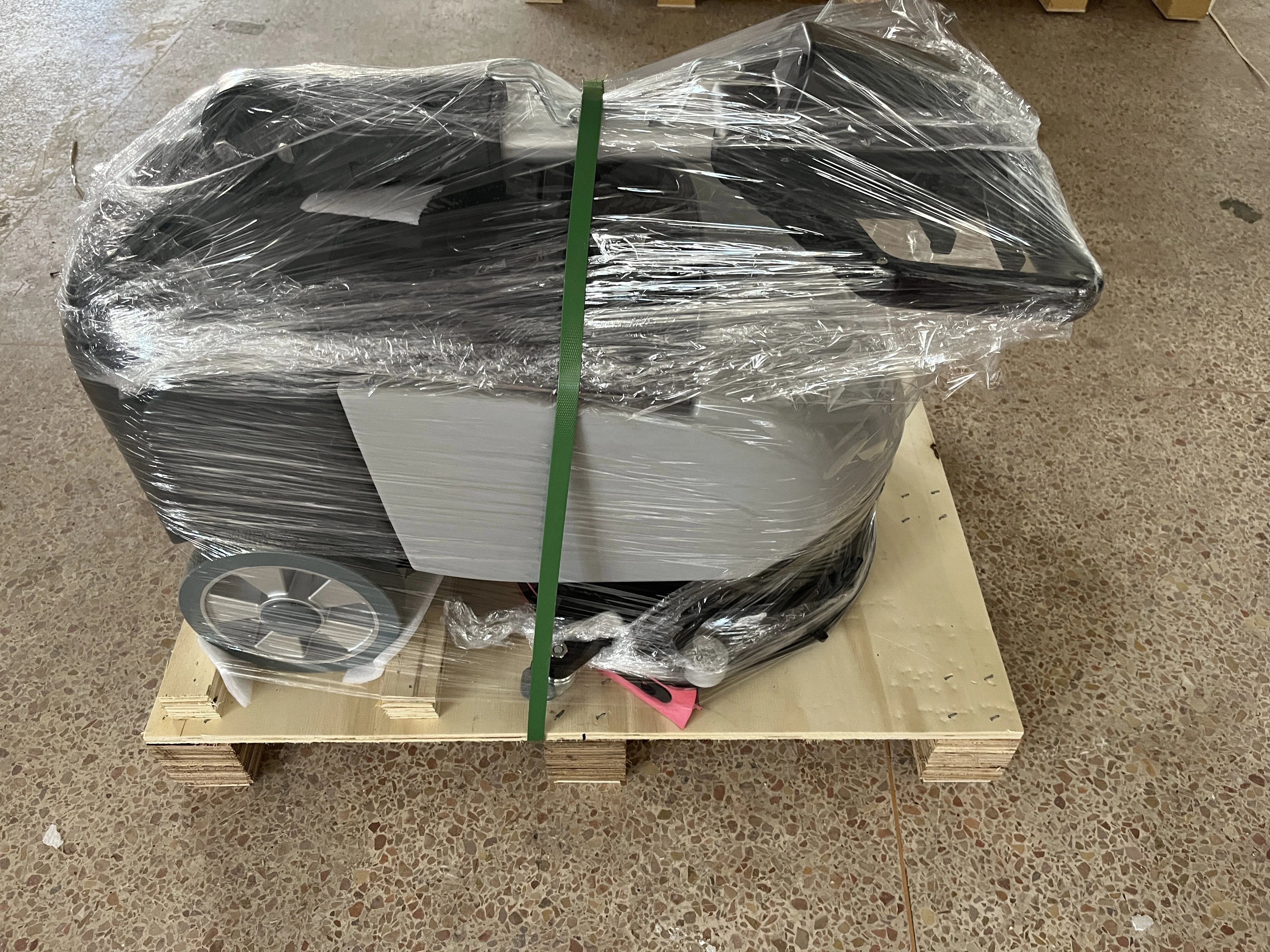 Mini portable cleaning machine 13 inch compact folding floor scrubber