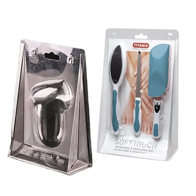 Custom Tri-fold Clamshell Plastic Blister Packaging For Golf Balls 3-Pack