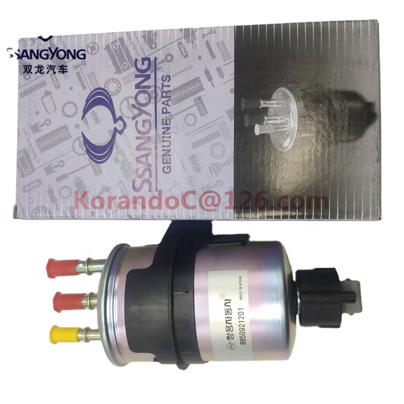 
6650921201 Diesel fuel filter element for SSANGYONG ACTYON REXTON KYRON RODIUS ACTYON SPORT 