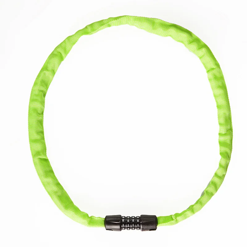 TONYON Portable and durable 4 digit cycle cable lock bike lock chain lock for bicycle