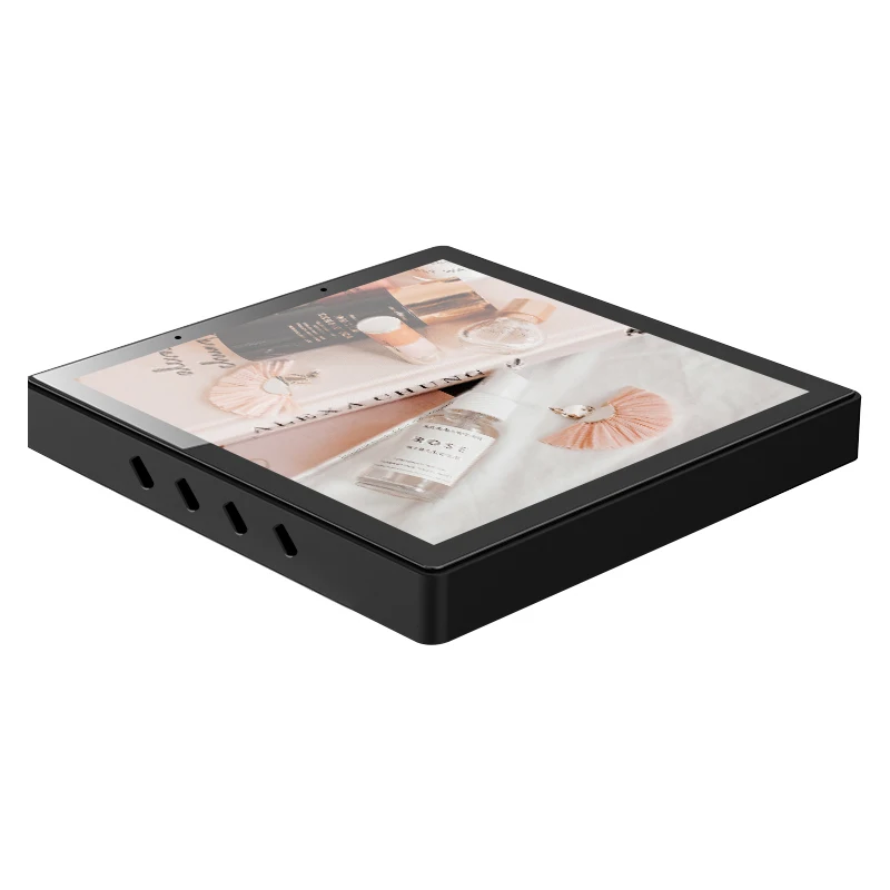 Android tablet display smart lock panel touchscreen smart home control system with wall mount POE port