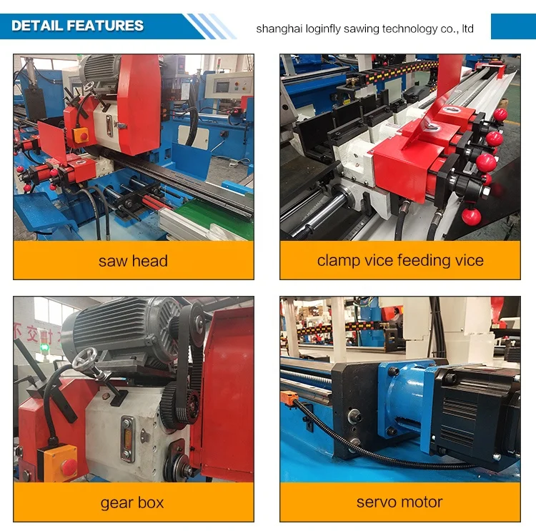 Circular Cold Cut Saw Tube Cutter Metal Pipe Cutting Machine