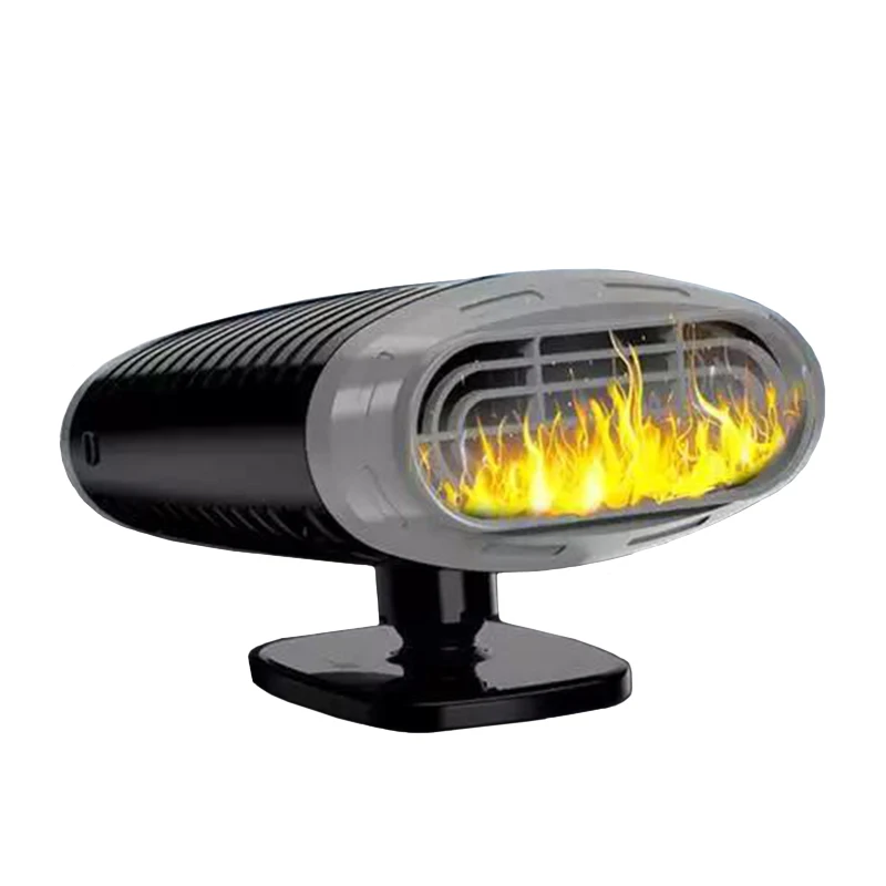 The new car heater mini 12v car electric heating windmill with cold and warm wind defrosting and snow demister