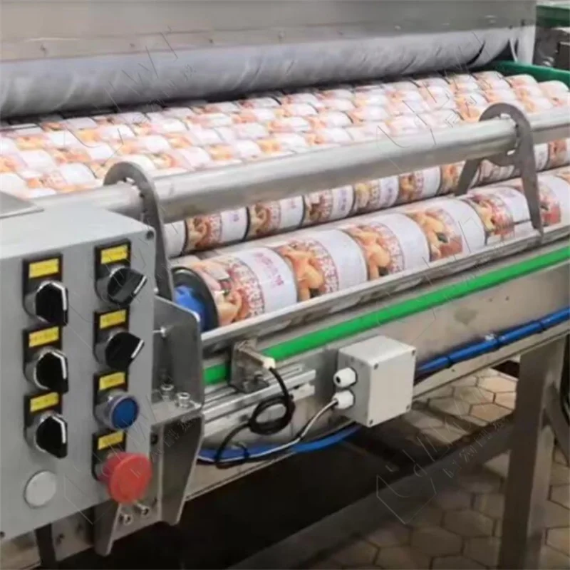 Automatic Stainless Steel Glass Bottle Honey Jam Sauce Sterilizer Can Canned Food Water Bath Sterilization Machine