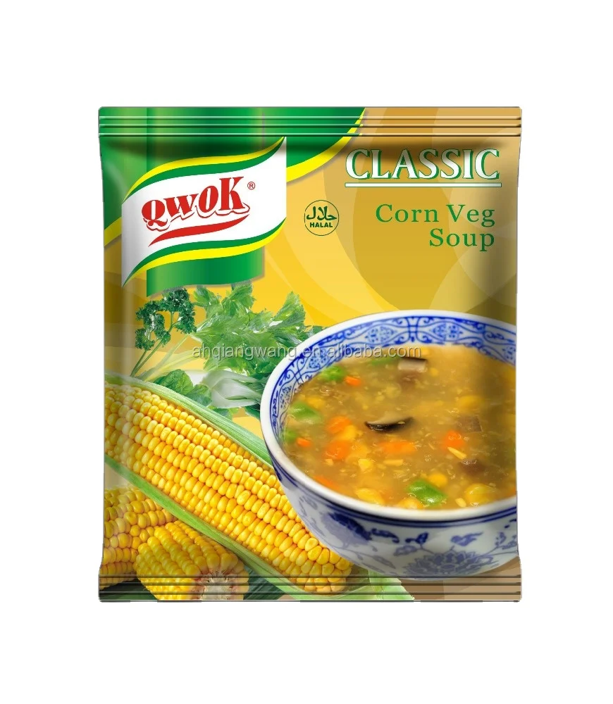 Qwok крем из кукурузной чашки суп