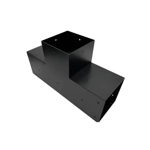 Т-образный приподнятый деревянный стенд с опорой для 4x4 '(фактический 3 5x3 5') деревянных балок беседок садовых террасы