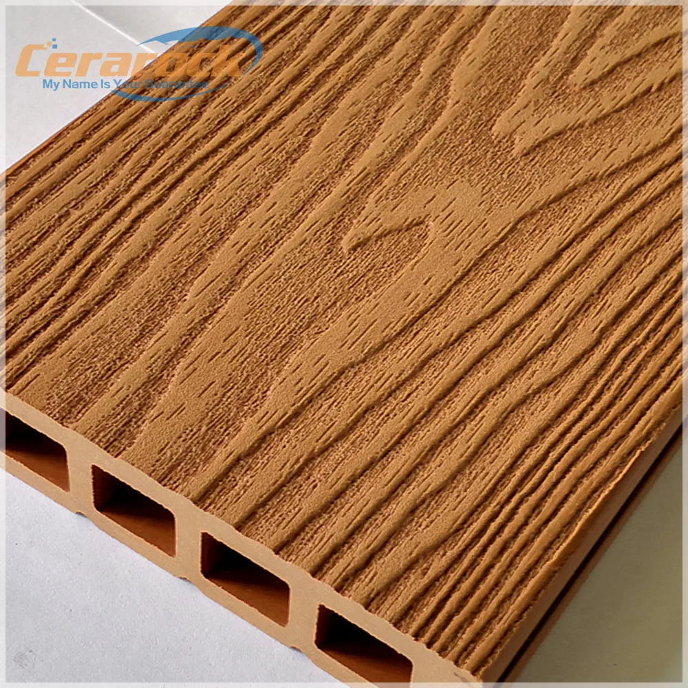 waterproof outdoor wpc wooden decking anti slip waterproof uv-against decking wood plastic composite wpc decking dubai