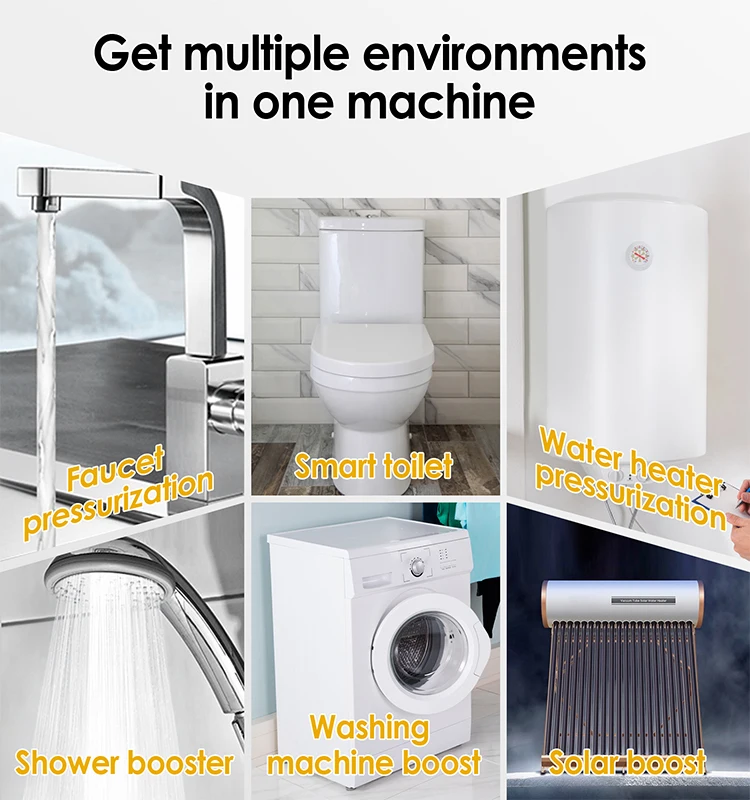 automatic booster pump for shower