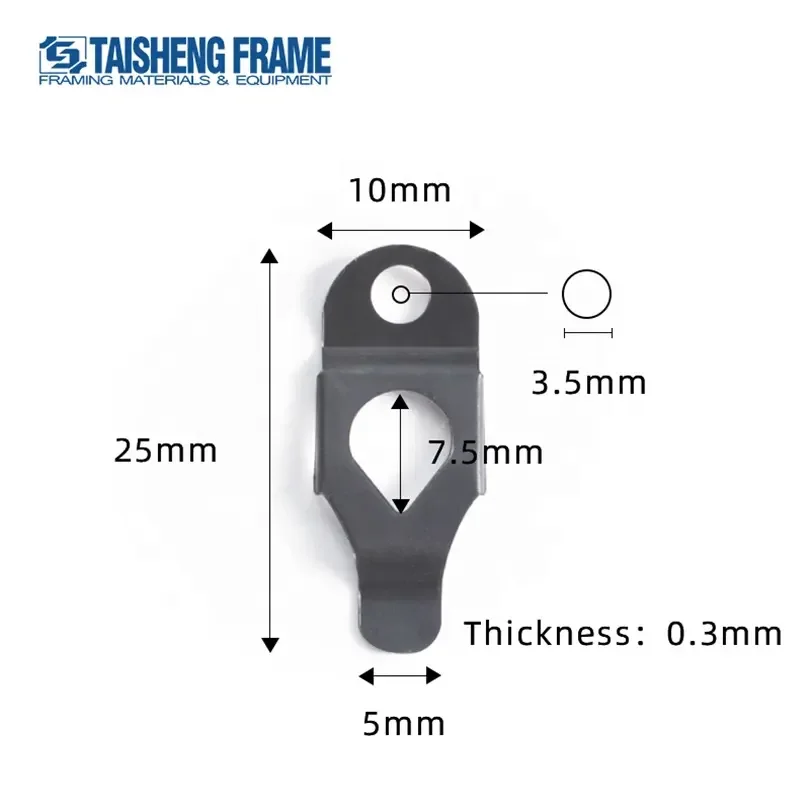 TS-K158 frameless picture turn Clip Picture frame Turn Button Frame Hardware Backing Clips