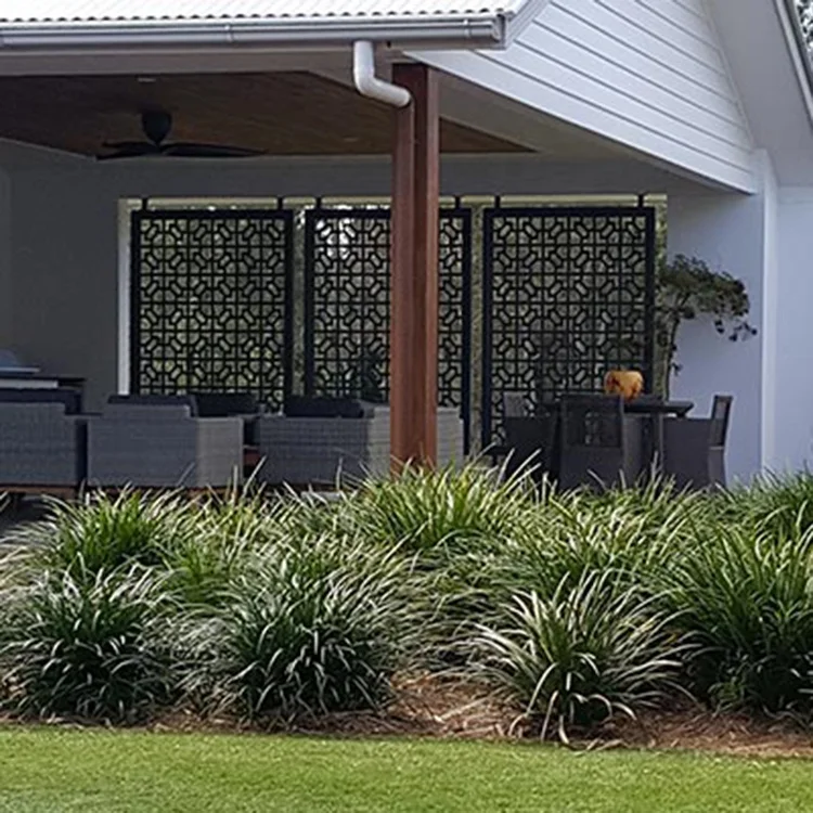
Customized Laser Cut Pergola Metal Privacy Panels And Metal Pergola Screen 