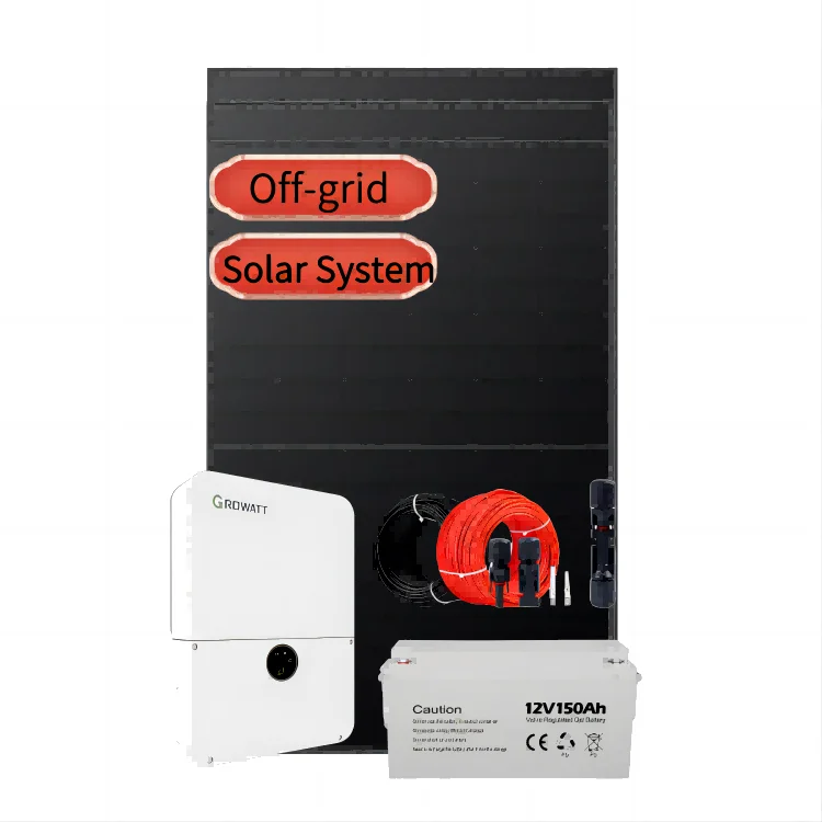 1kw portable solar power system for home grid tie solar panel hybrid solar power system