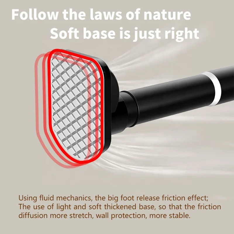 
easy to remove and install High quality decorative curtain rod telescopic adjustable curtain rod 