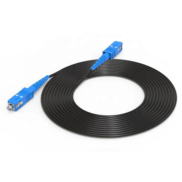 good stability customized length optic fiber patch cord with SMA905 optic fiber connector patchcord