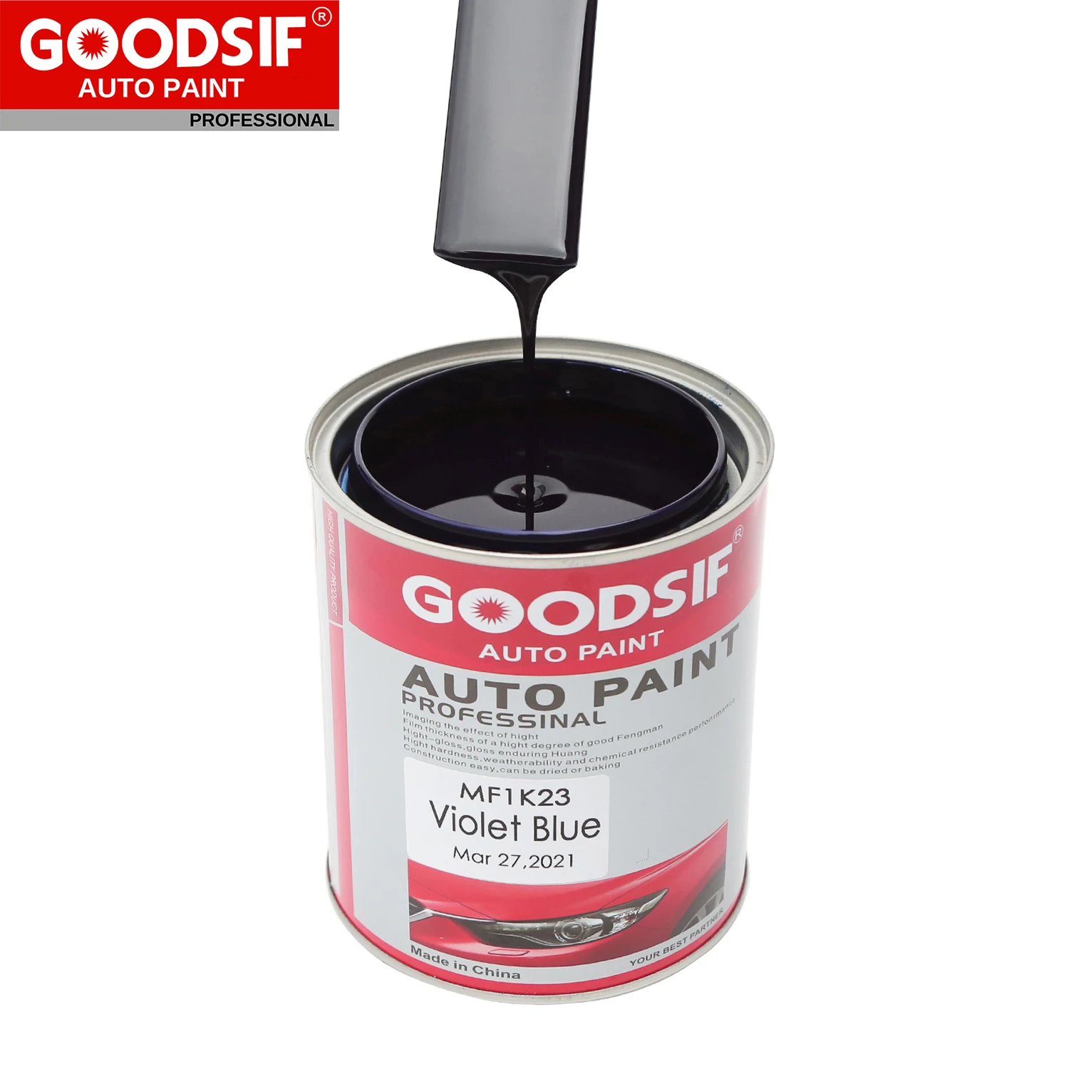 China Carpaint Manufacturer High Quality Mix Toner Aut Bobody Repair Primer Automotive Paint