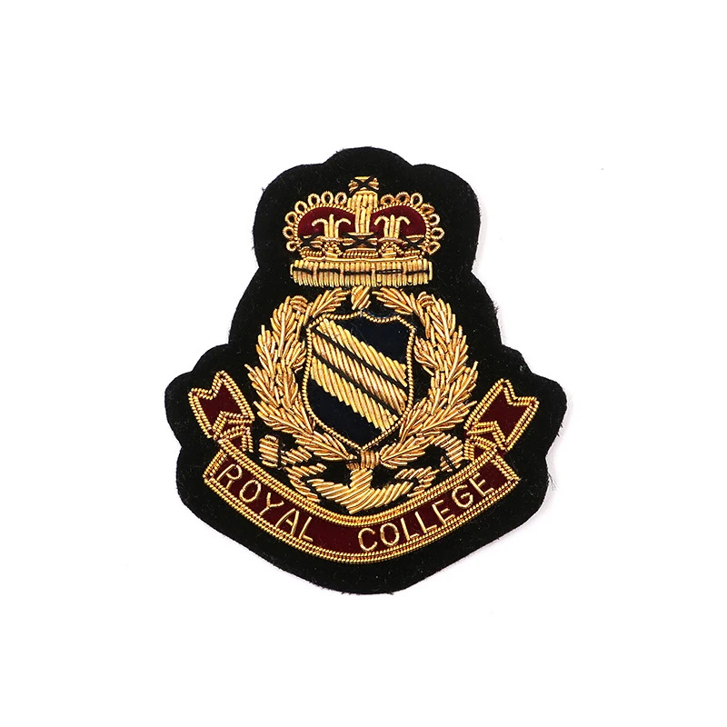 Wholesale Customized Embroidery Patch Iron On Embroidery Patches Clothing Label