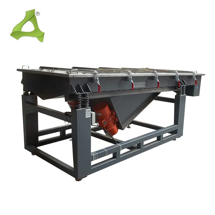 Промышленная линейная вибрационная ситовая машина для сортировки зерна и кварцевого песка квадратная линейная вибрационная ситовая машина