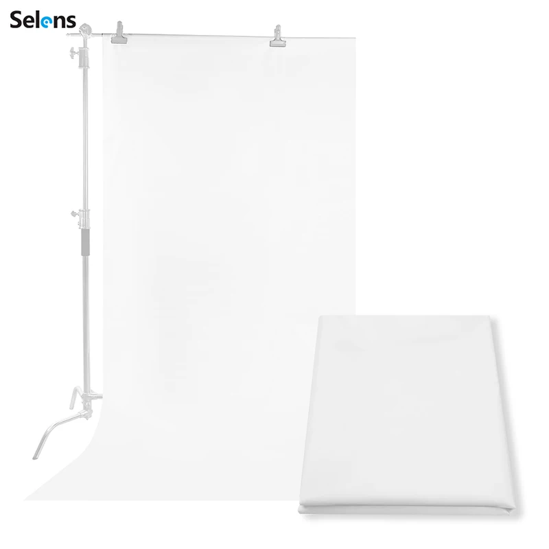 Selens 1 ярд x 67 дюймов 1x1 7 м диффузионная ткань нейлон шелк Белый бесшовный модификатор света для фотосъемки освещение