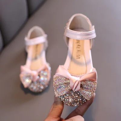 Choushan OEM Sommerschuh Colorful Diamonds Korean Edition Dance Shoes For Girls Children