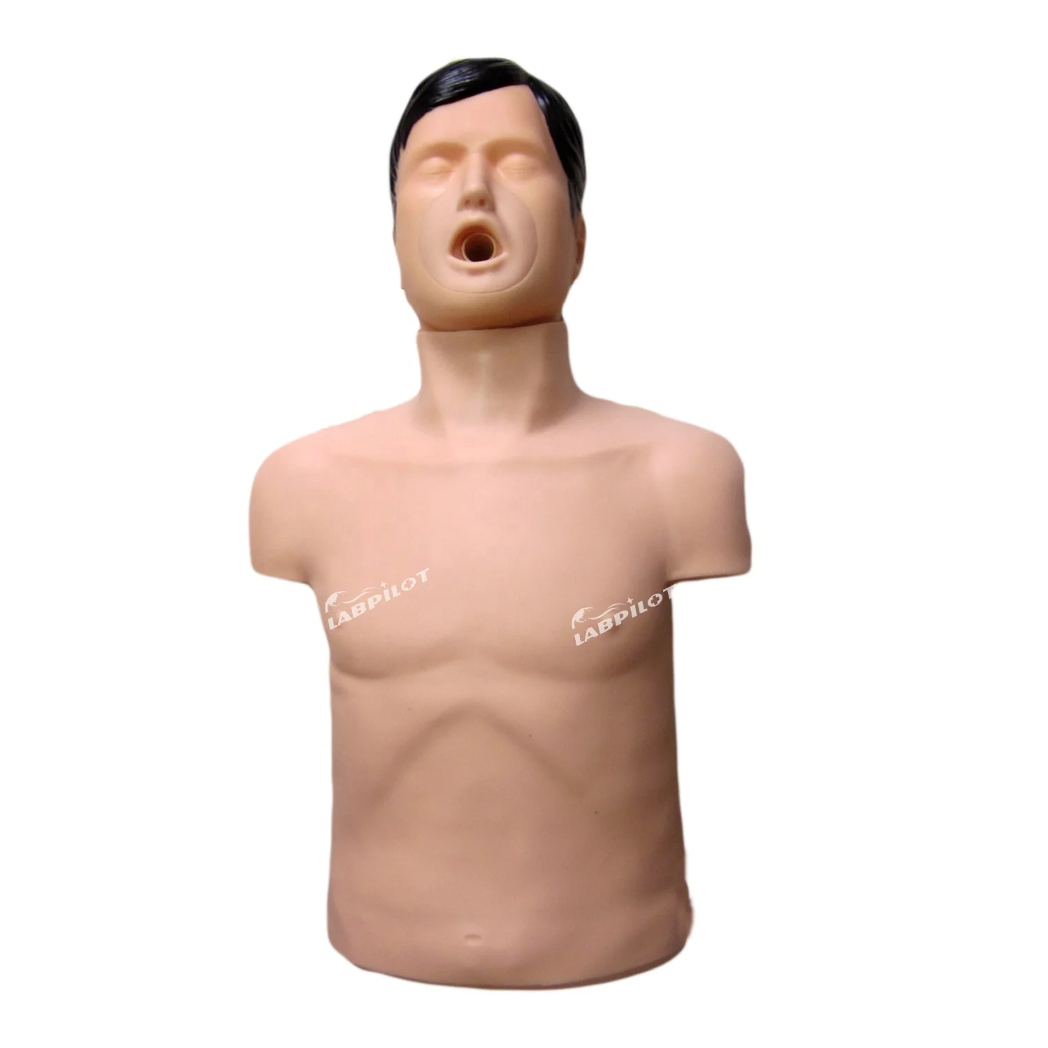 Adult Airway Obstruction First Aid Training Manikin,Choking Manikin, Heimlich Patient Torso Mannequin