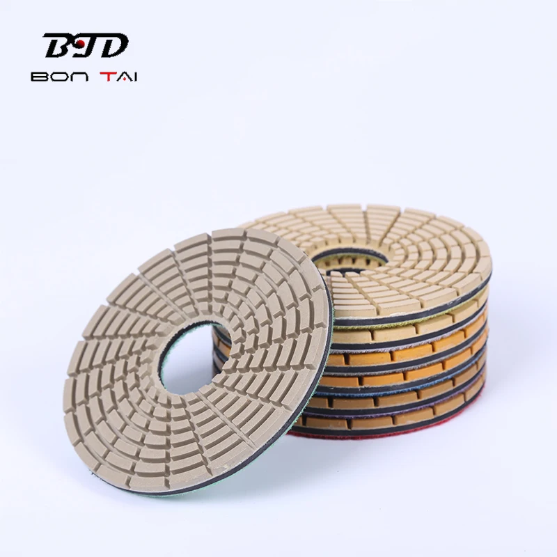Klindex 50 to 3000 Grinding Sanding Disc Resin Bond Diamond Polishing Pads for Concrete Granite Marble Tile Stone Polishing Tool