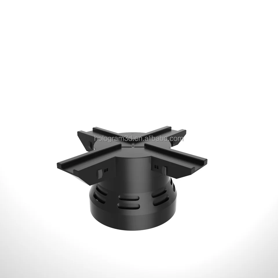 PC connected HDMI-input hologram fan equipment mobile connected holographic fan projector