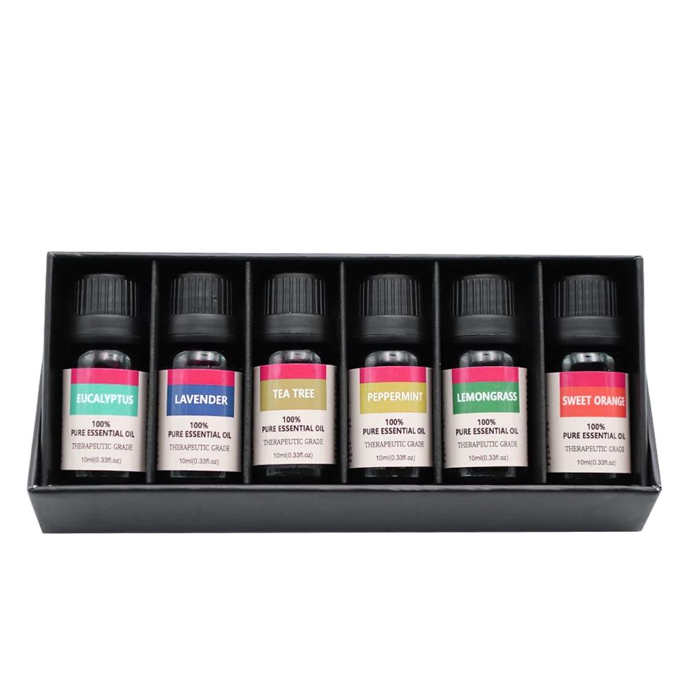 
private label new year gift set custom packaging essential oil 