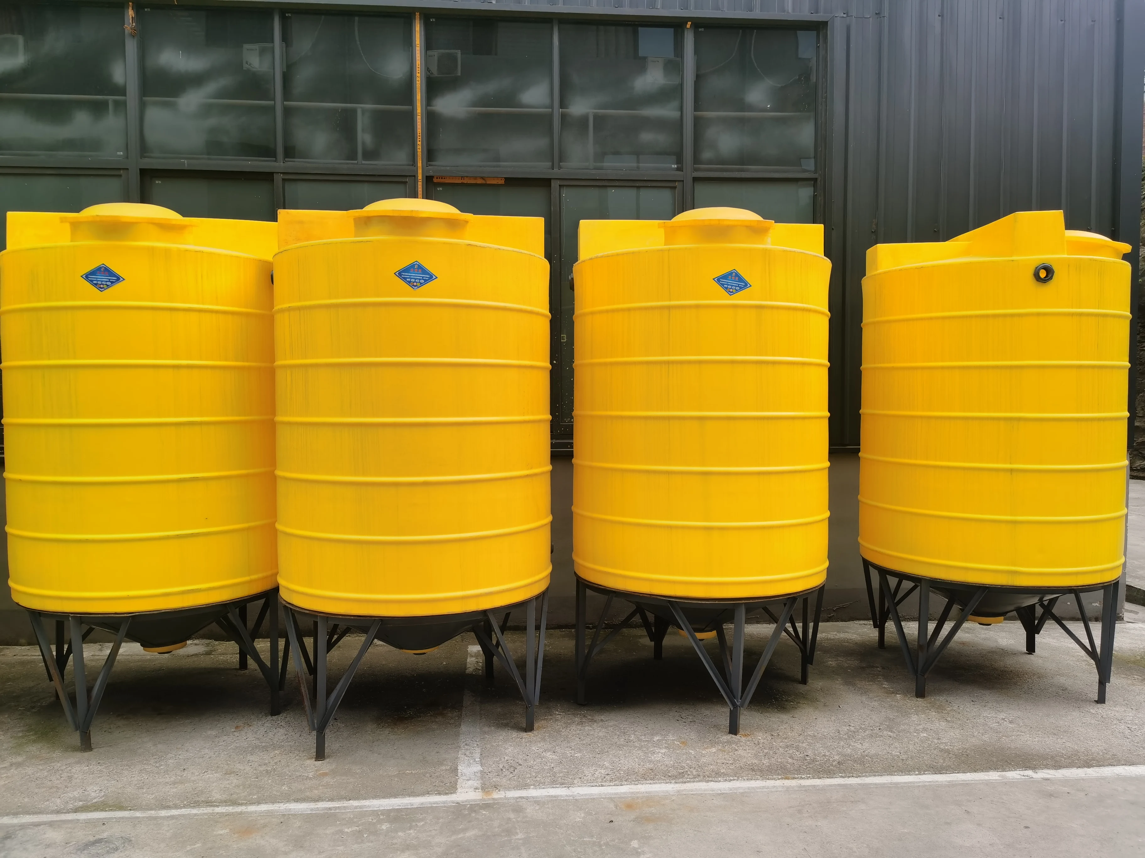 LLDPE 500l Customizable Plastic Food Grade Barrel