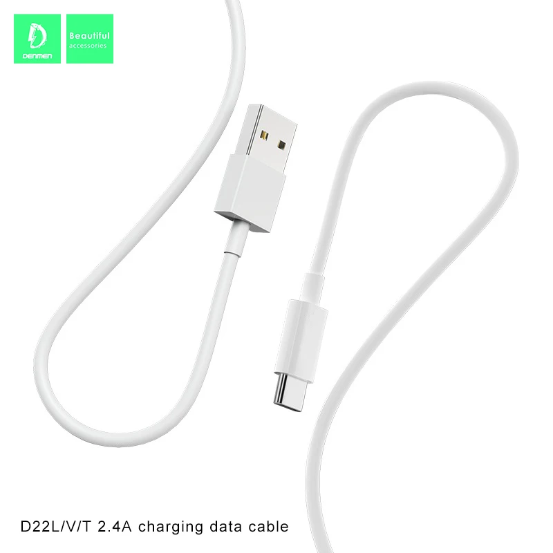 Factory Wholesale TPE material 2.4A  Charging High Quality Data Cable Micro Usb For Mobile Phone