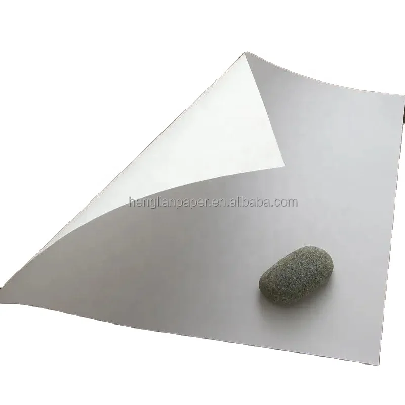 High Quality mineral paper Factory Competitive Price 120-610gsm and thickness 100-400um