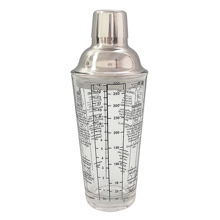 High Quality Bar Accessories Glass Shaker Cup Stainless Steel Wine Shake Mug