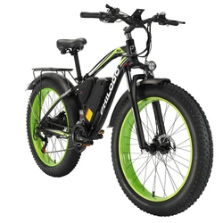 EU Warehouse 1000W 48V 13Ah electric bike PHILODO hydraulic brake bicycle 26inch fat tire mountain bikes