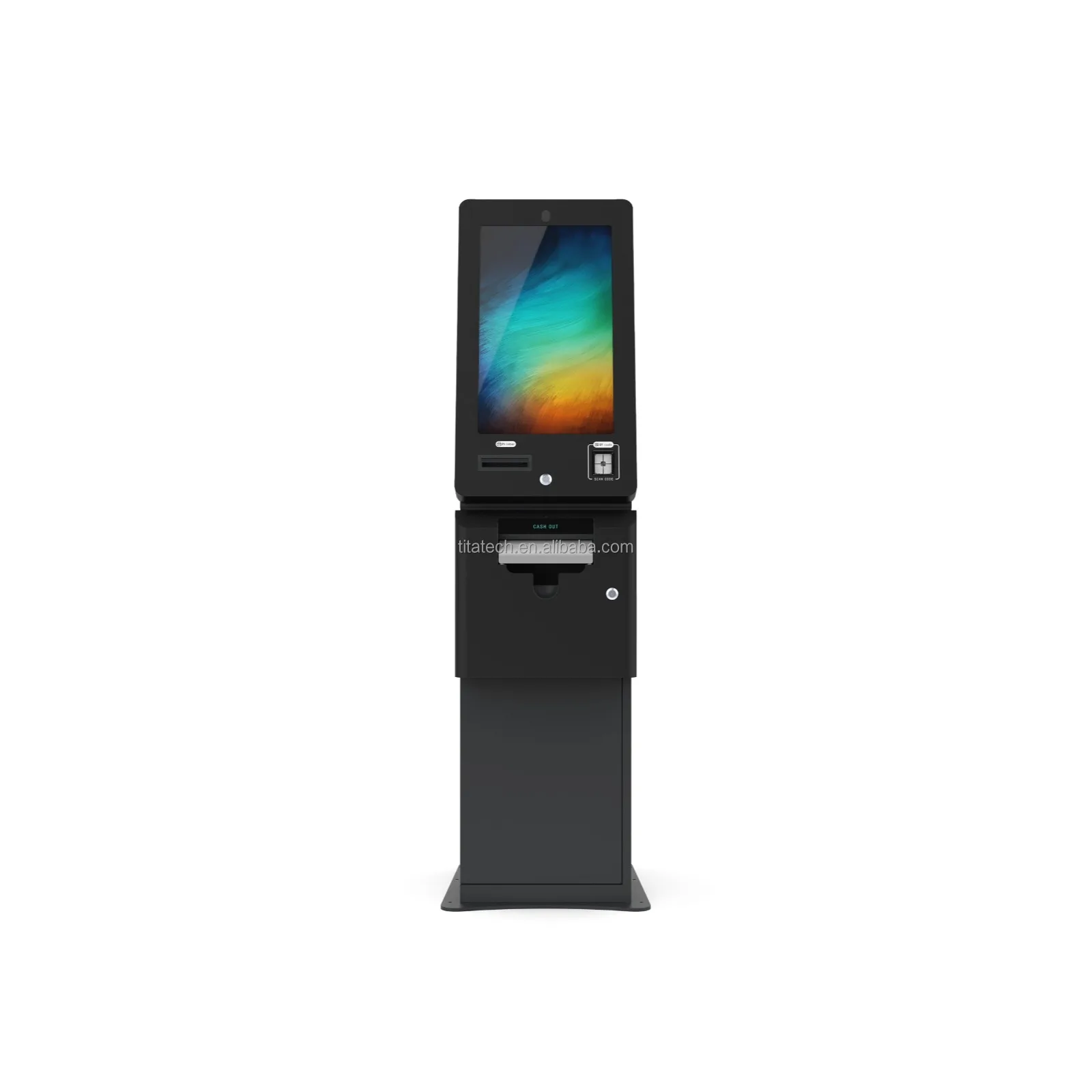 Windows-Based Ticket Redemption Kiosk for 8 Liner Skill Game Cabinet Featuring Accumulated Jackpot with Max Payout Amounts