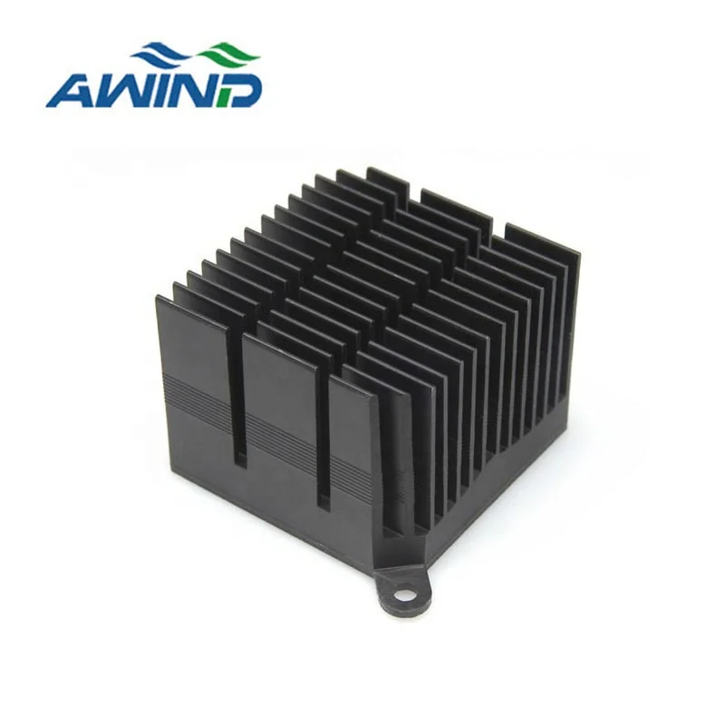 Extrusion aluminum led cooling heatsink with anodizing finish aluminium heat sink profiles