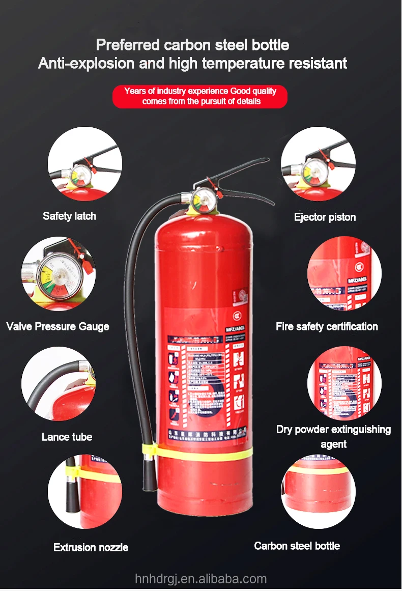 The Most Popular With Huge Discount Portable Fire Extinguisher Car Fire Extinguisher Portable Car Dry Powder Fire Extinguisher