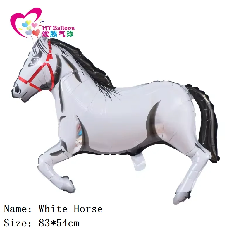 Wholesale Cartoon Horse Shaped Foil  Balloon Alien Cartoon Shape Aluminum Film Balloons Party Decoration Balloon