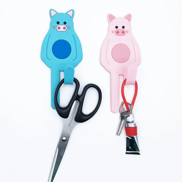 Custom Cute Multifunction Magnetic Refrigerator Sticker Fridge Magnet Hanging Hook