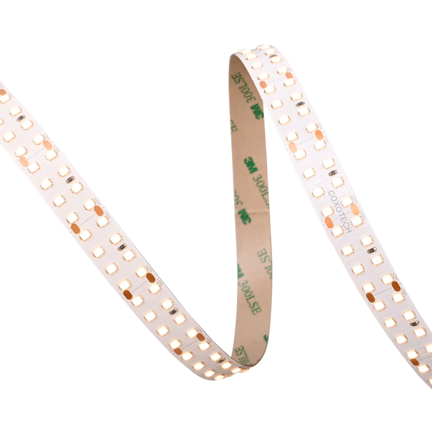 272led Double Lines 140Lm/W High Efficiency 2835 LED strip COXO