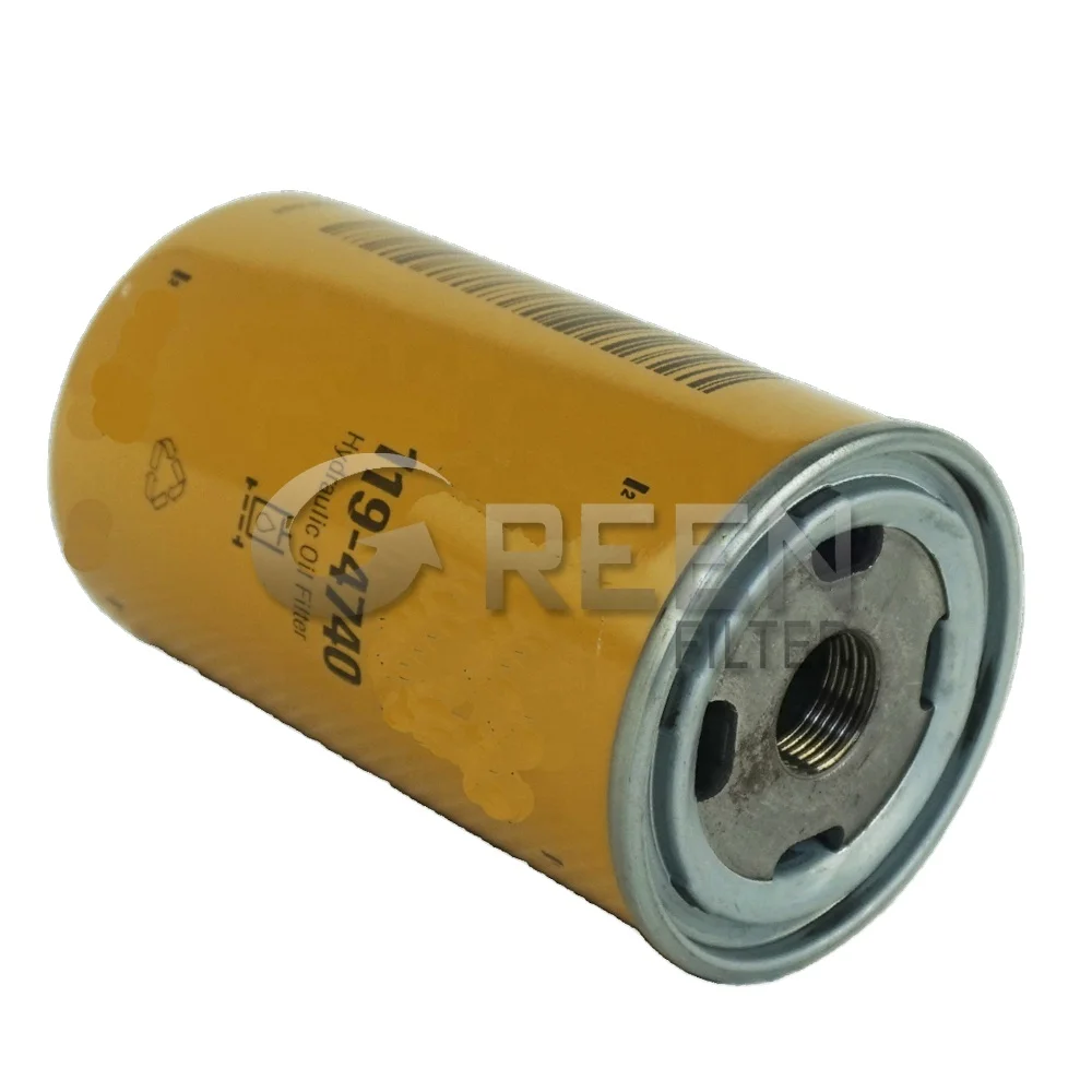 GreenFilter-Transmission oil filter USE FOR CAT 119-4740 HF35467/P550486/P551324/57116/BT8417/1194740 119-4740